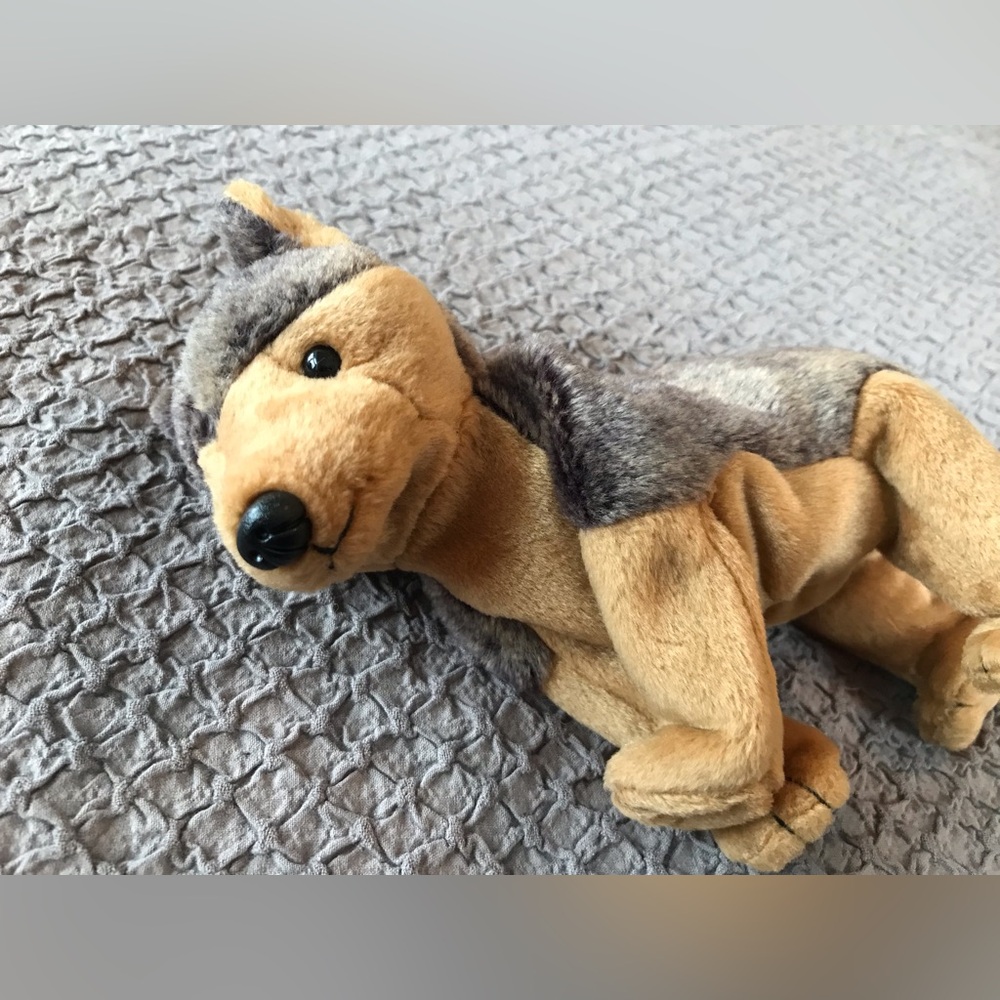 Bundle 3 for $10 Sarge the German Shepard Ty beanie baby yr 2000 missing ear tag